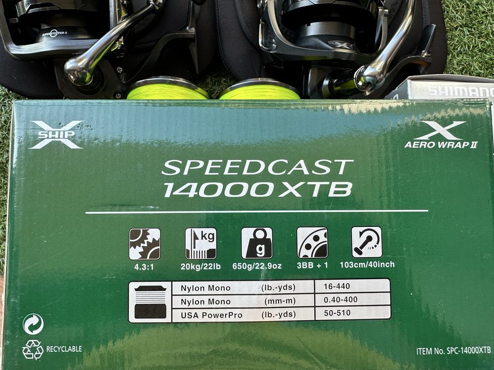 Mulineta Shimano speedcast 14000 XTB