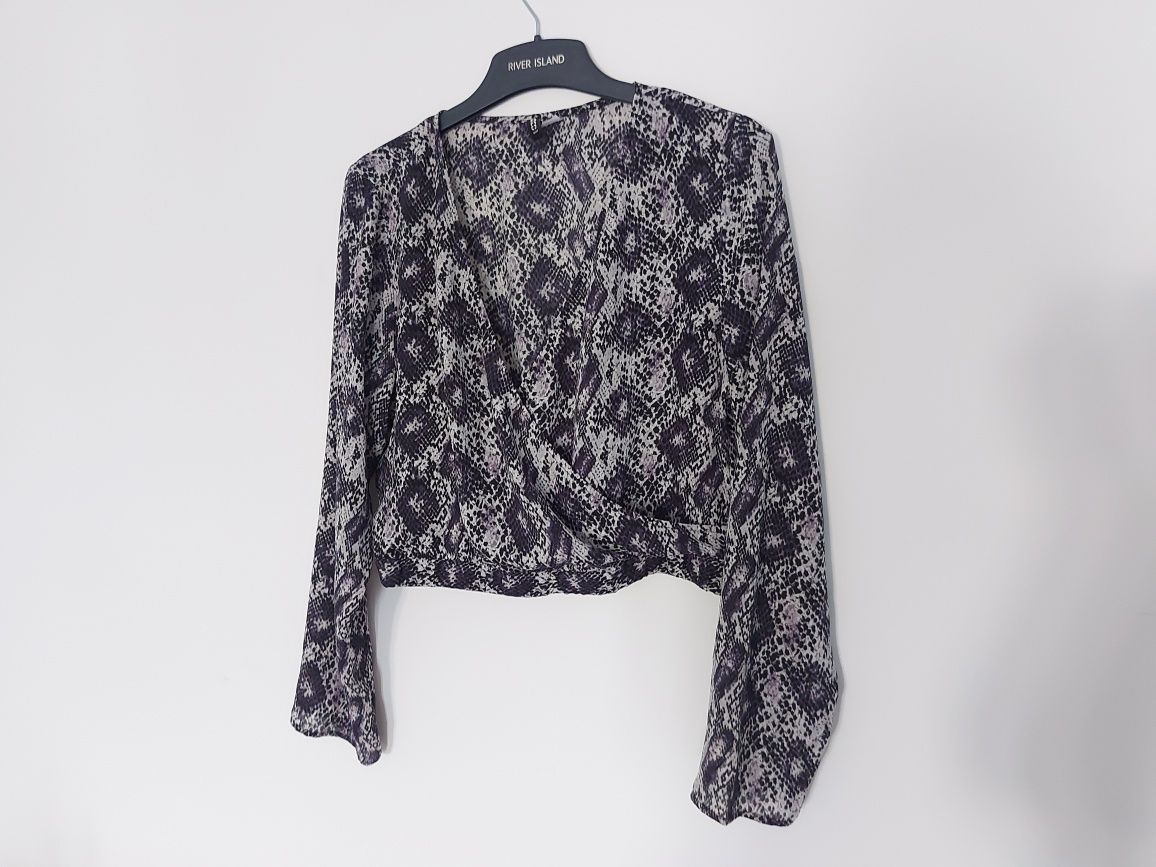 Bluza animal print H&M imprimeu deosebit