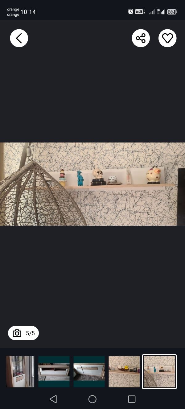 Vitrina led + comoda tv + bufet led + 2 polite mici +2 polite mari