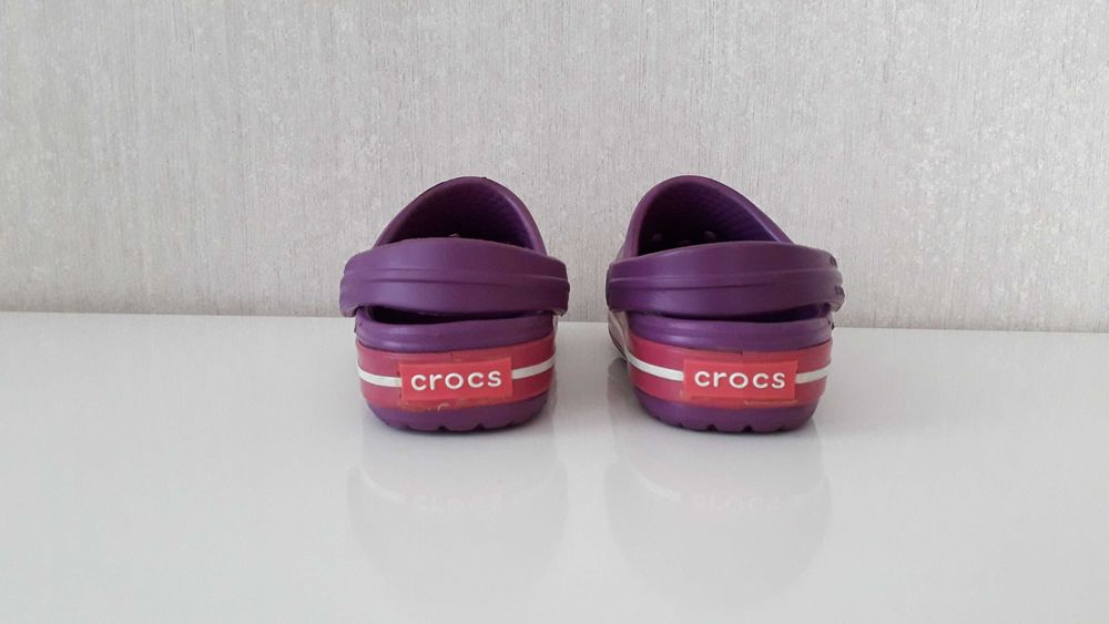 papuci copii/fetite crocs crocband c4-5 impecabili