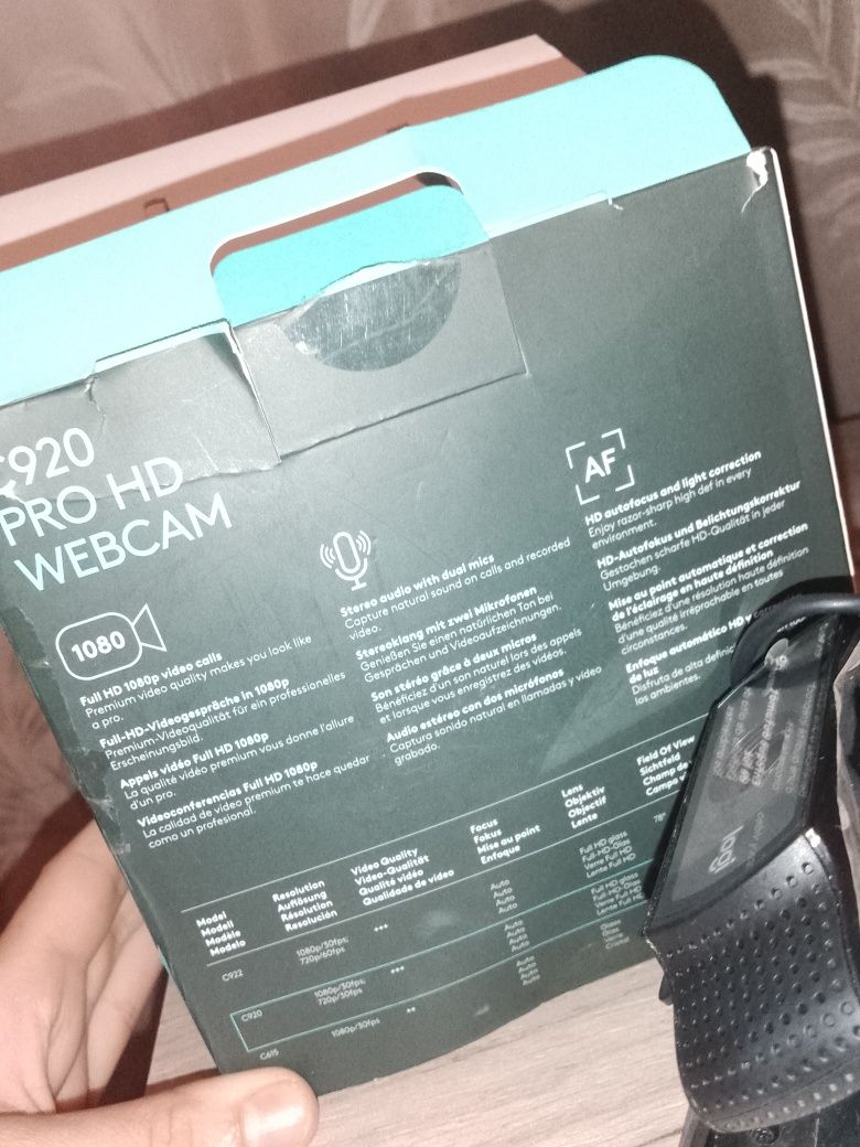 Camera web Logitech 920