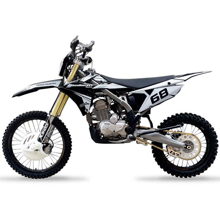 Motocicleta enduro 300cc 4T Mikilon 21/18" negru