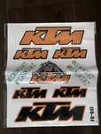 Stickere KTM cross/enduro/naked