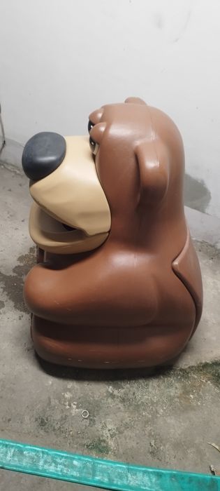 Кош  пластмасов Мечка