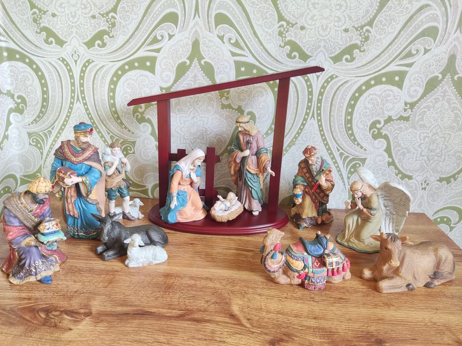 Керамични фигури 13 части - Раждането на Исус Христос