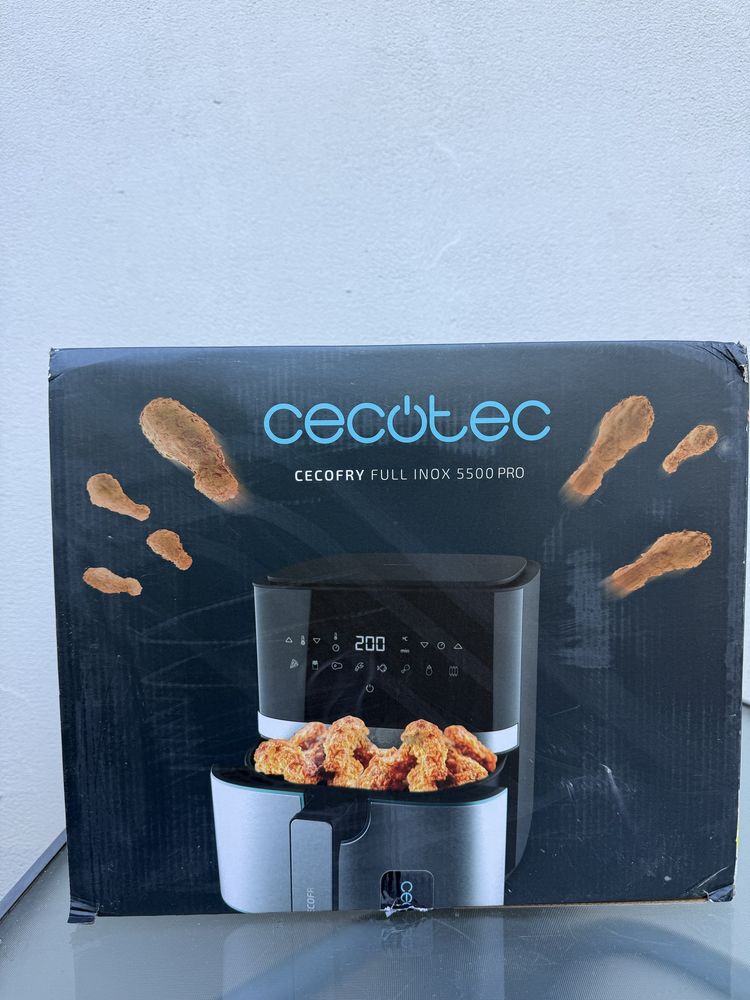 Friteuza cu aer cald Cecotec Full Inox 5500 Pro Sigilat