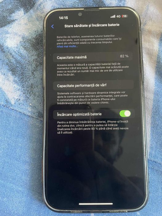 Vând Iphone 13 pro Max, 82% baterie