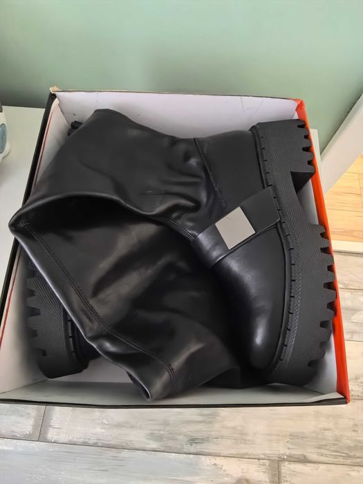 Дамски ботуши, черни, чизми