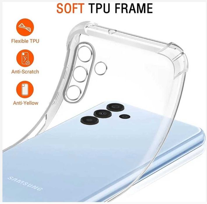 Husa AntiSoc Samsung A05 . A15 . A16 . A25 . A33 cu Protectie Camera