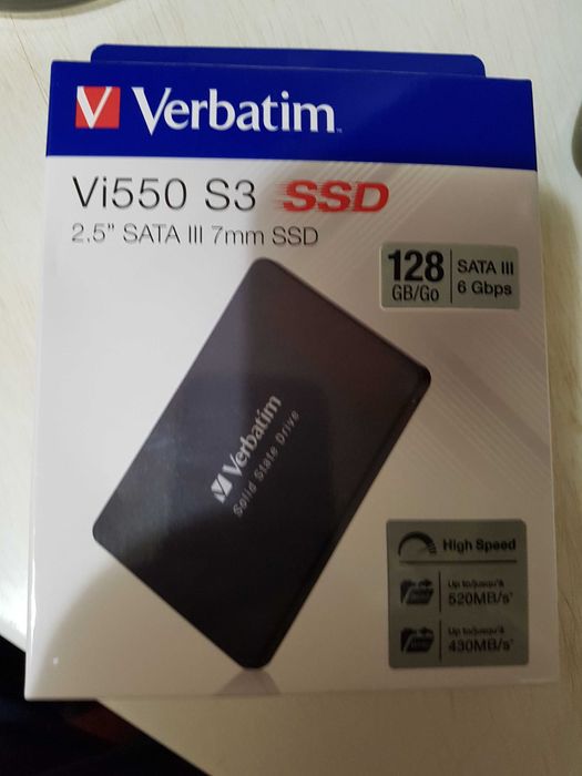 SSD 128gb 2,5” sata 3, Hdd laptop 500gb 7200 rpm
