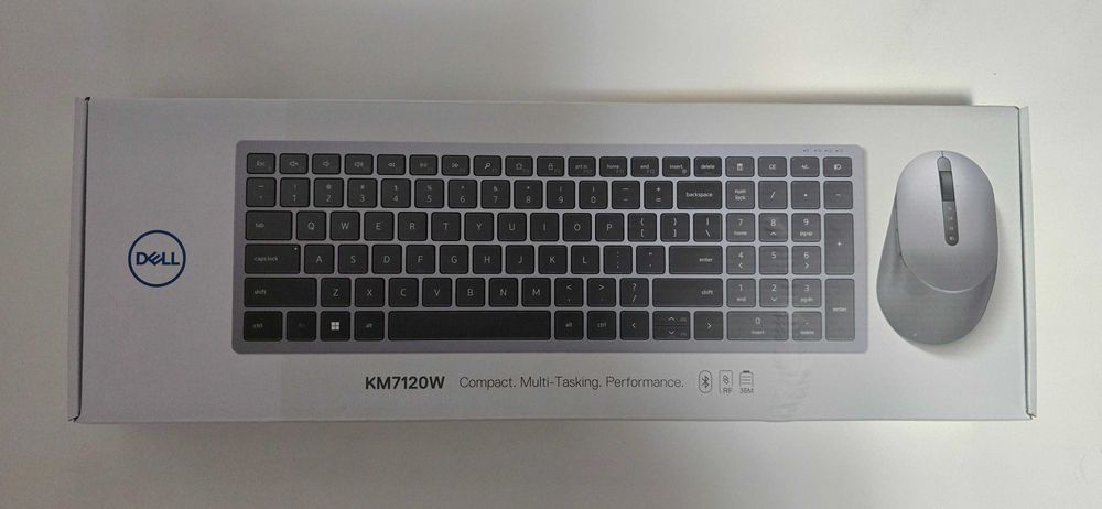 Kit tastatura si mouse Wireless DELL KM7120W