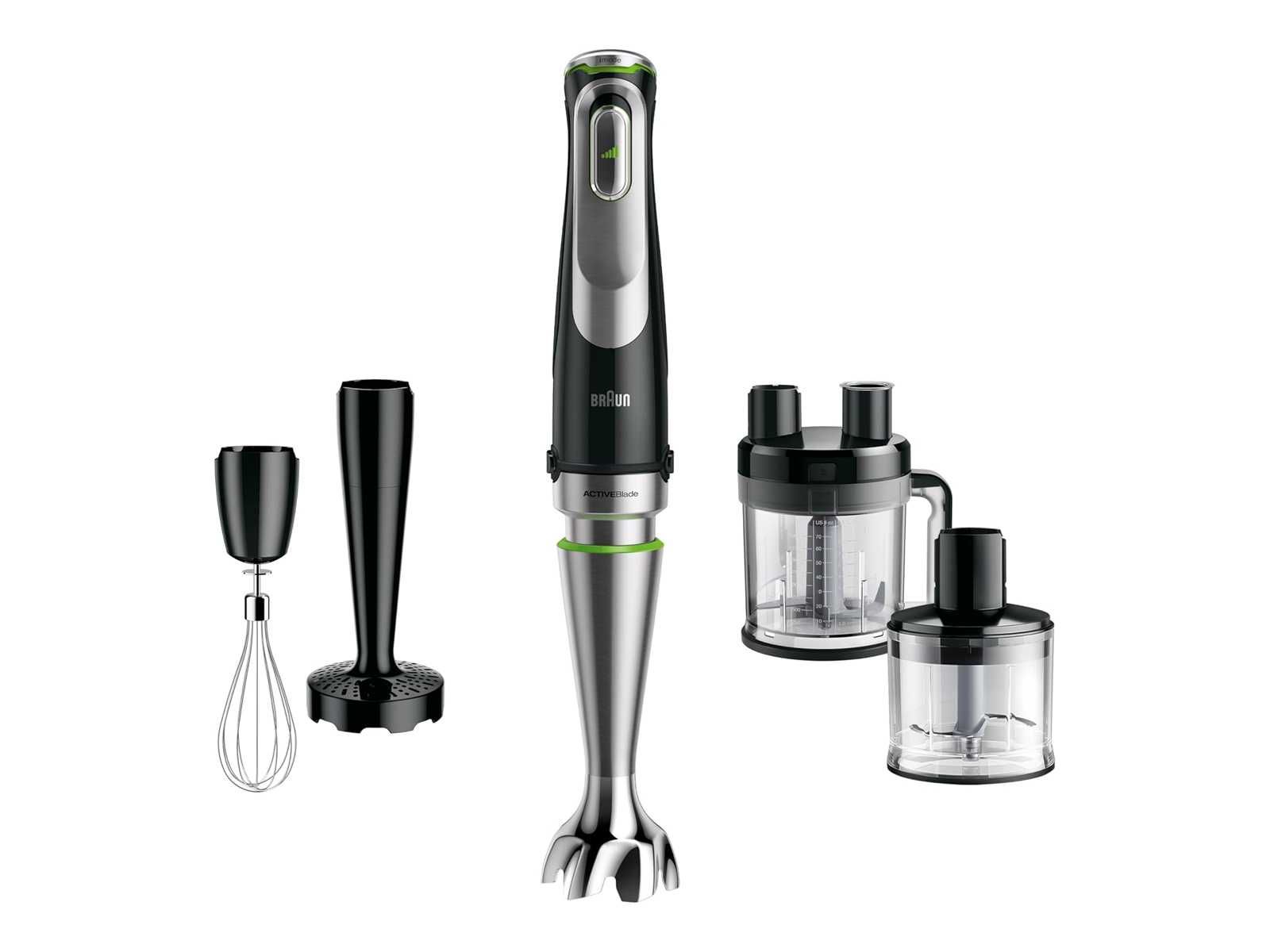 Блендер Braun MultiQuick 9 (MQ9187XLI) 1200W 5в1 пасатор миксер