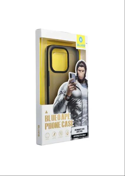 Blueo ape phone case iphone 16 pro max, сив