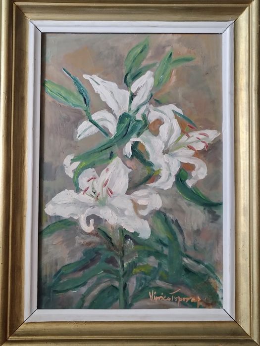 Tablou "Crini Regali" de Viorica Toporaș