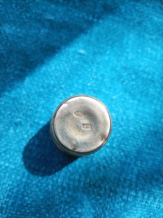 Стара сребърна чаша Царска Русия