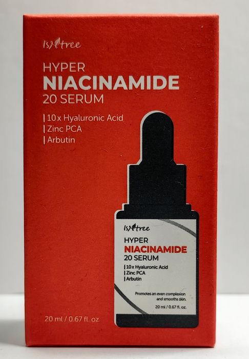 Tratament facial cu 20% niacinamide, Isntree nou