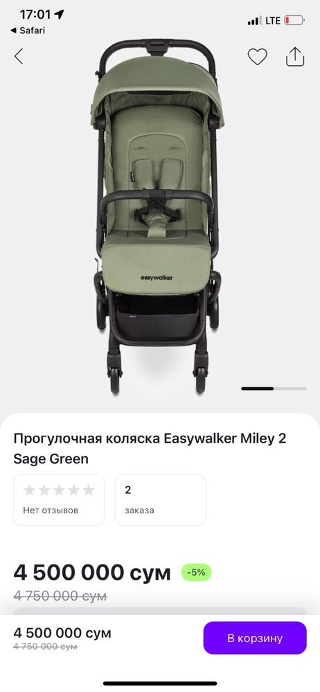 Коляска Easywalker