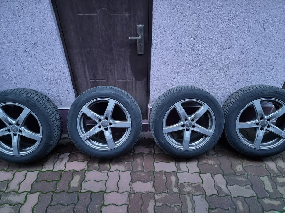 Set roti 255 /55/R20 anvelope Hankook+jante originale O.Z