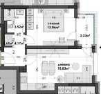 Двустаен в новострояща се сграда в кв.,Изгрев, Варна