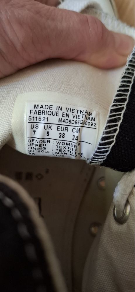 Converse ниски 38 номер