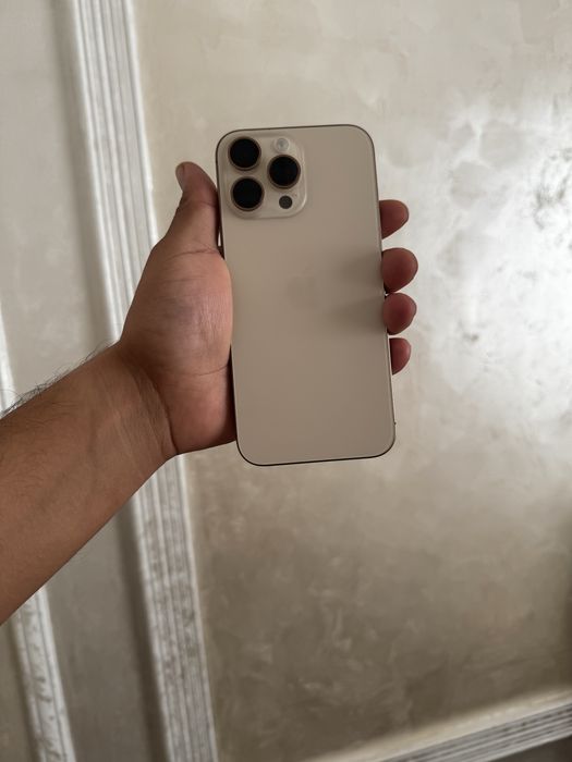 Iphone 16pro max desert titanium 256 gb