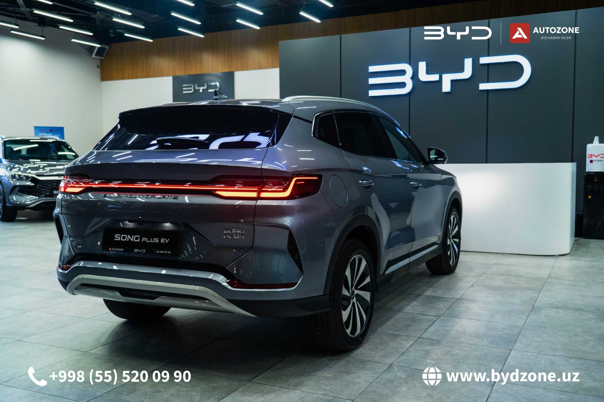 BYD SONG PLUS EV CHAMPION (605km Flagship) Официал. дилер Луначарский