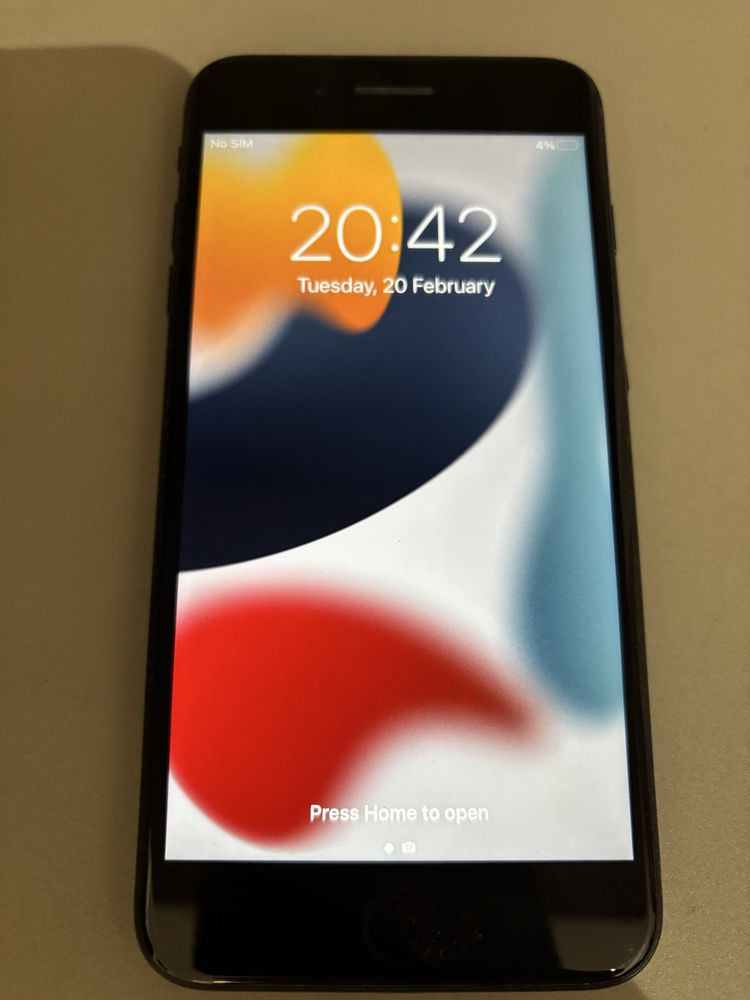IPhone 7 plus, black, 32 GB