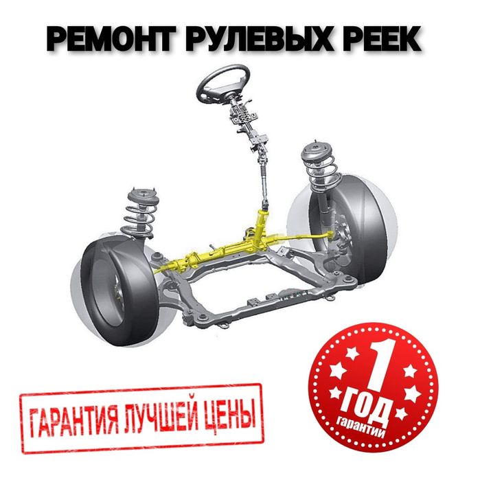 Ремонт реставрация рулевой рейки