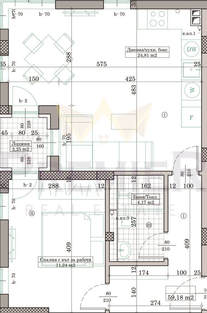 Продава се Двустаен апартамент в Варна, Кайсиева градина - 67 кв.м за 1299 €/кв.м - Снимка #3