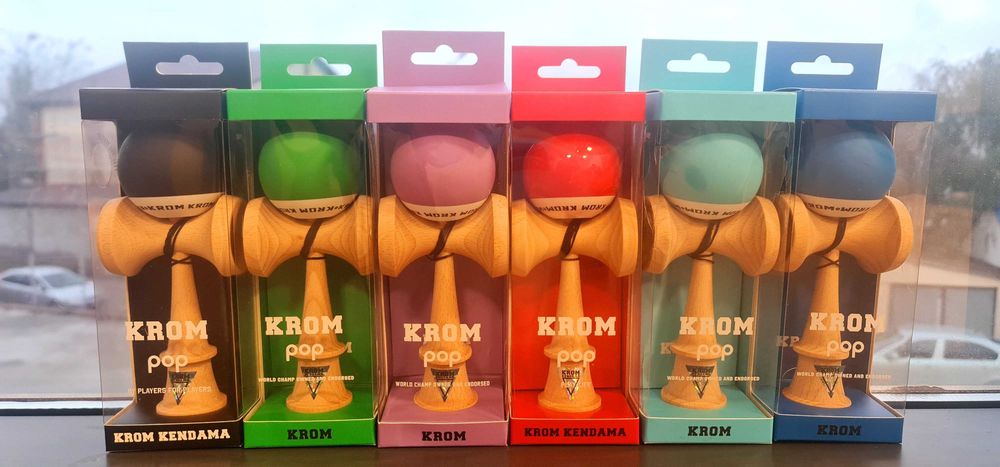 Kendama Krom Pop sticky diverse culori