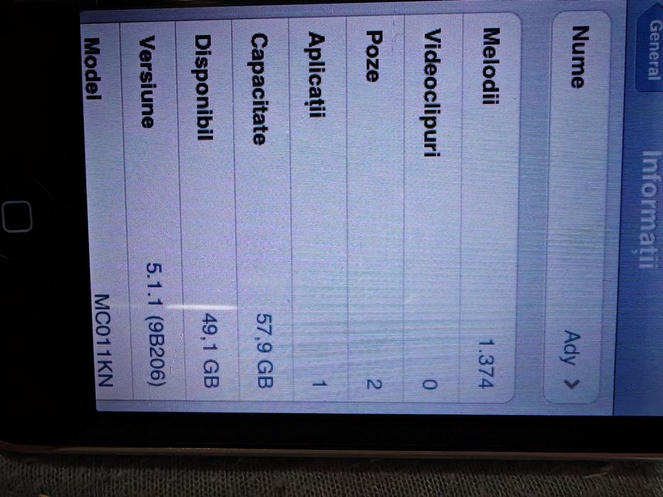Ipod touch 2 gen 64Gb+boxa dock Philips DS1100/12 in perfecta stare de