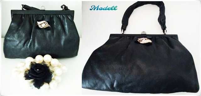 Modell Vintage Purse - Piele naturală!