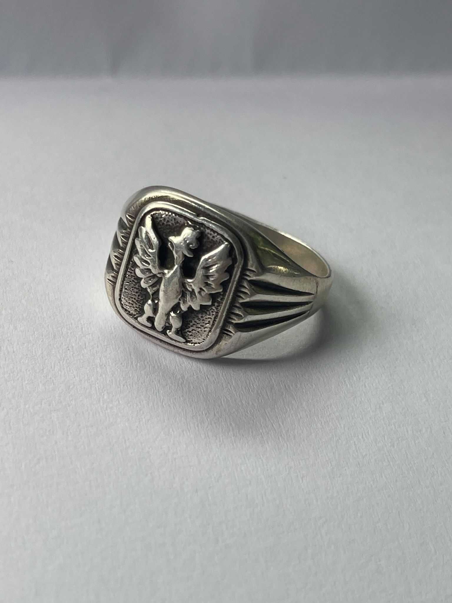 Pre WWII inel argint polonez