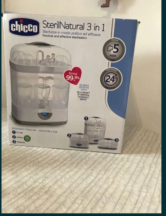 Sterilizator 6 biberoane Chicco