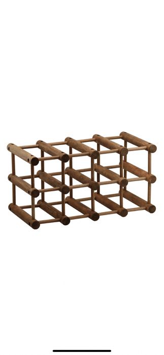 Rastel vin 12 sticle lem masiv netratat sau vopsit maro