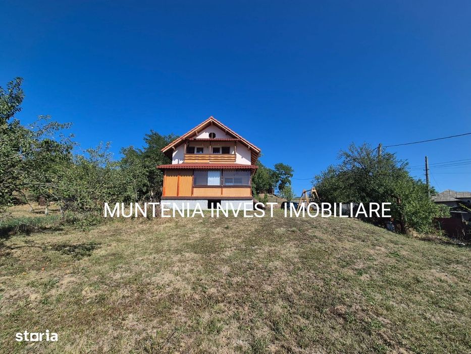Casa P+M+Garaj, teren 500 mp. Budeasa