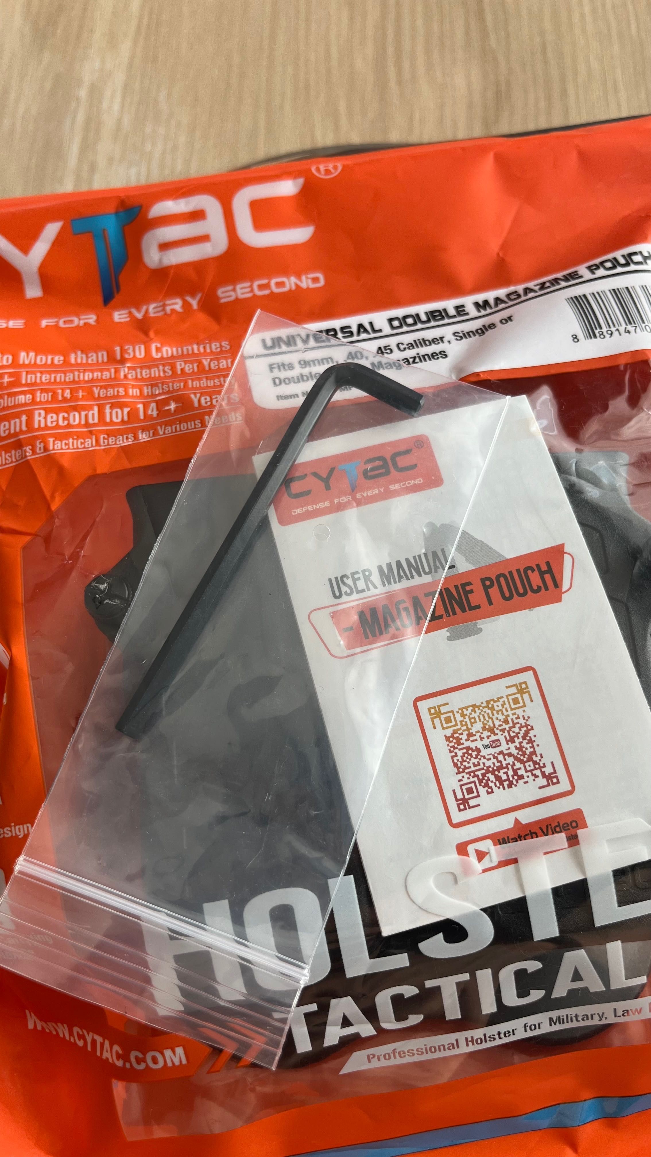 CYTAC Universal double magazine pouch