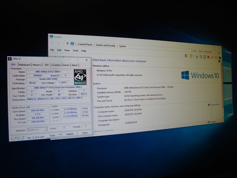 Procesor AMD Athlon 64 x2 3800+ 2.Ghz AM2 Windsor 1mb cache