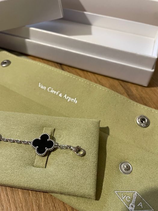 Van Cleef & Arpels - Bratara Silver Black (argint/negru)