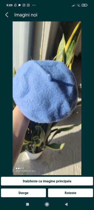 Basca fetite din lana