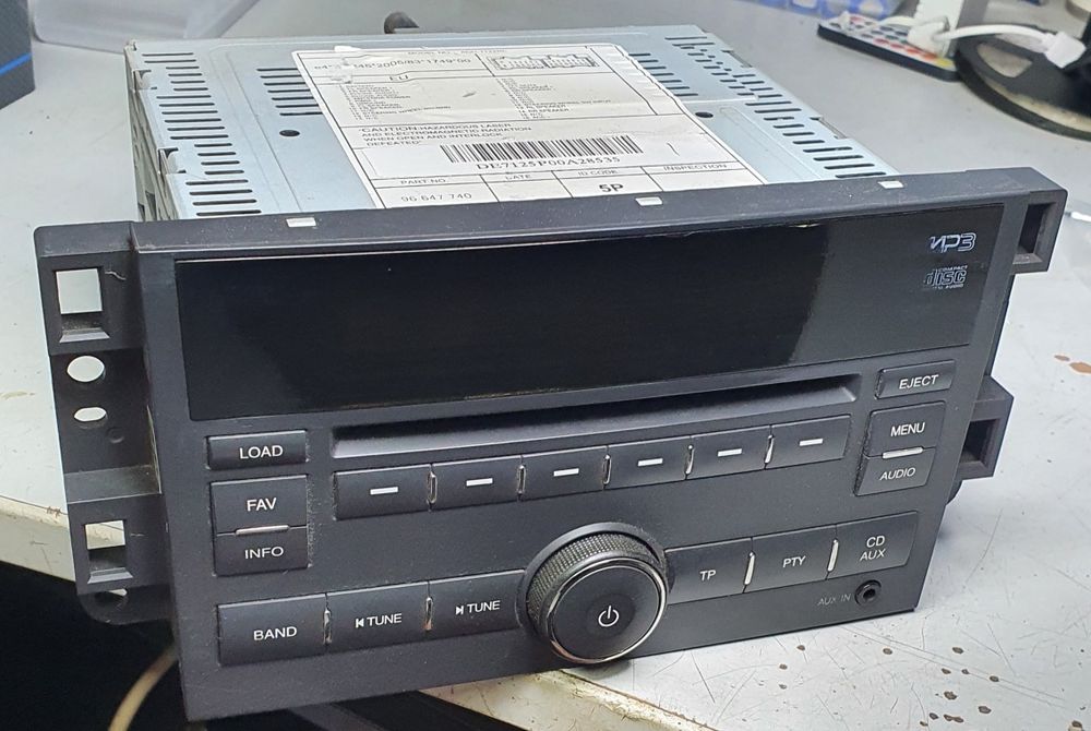 CD-Radio original Chevrolet Captiva 2008