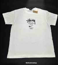 "Stussy Nike" white/black T-shirt