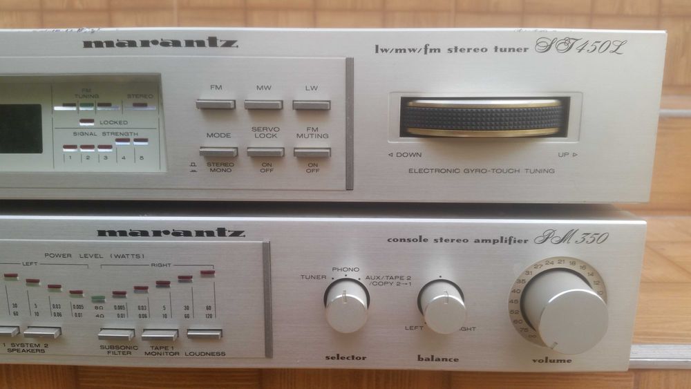 Marantz PM-350, ST-450, Japan