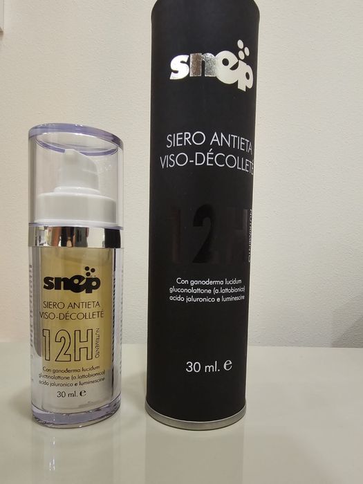 Ser anti-imbatraniri fata si decolteu cu extract de ganoderma Snep