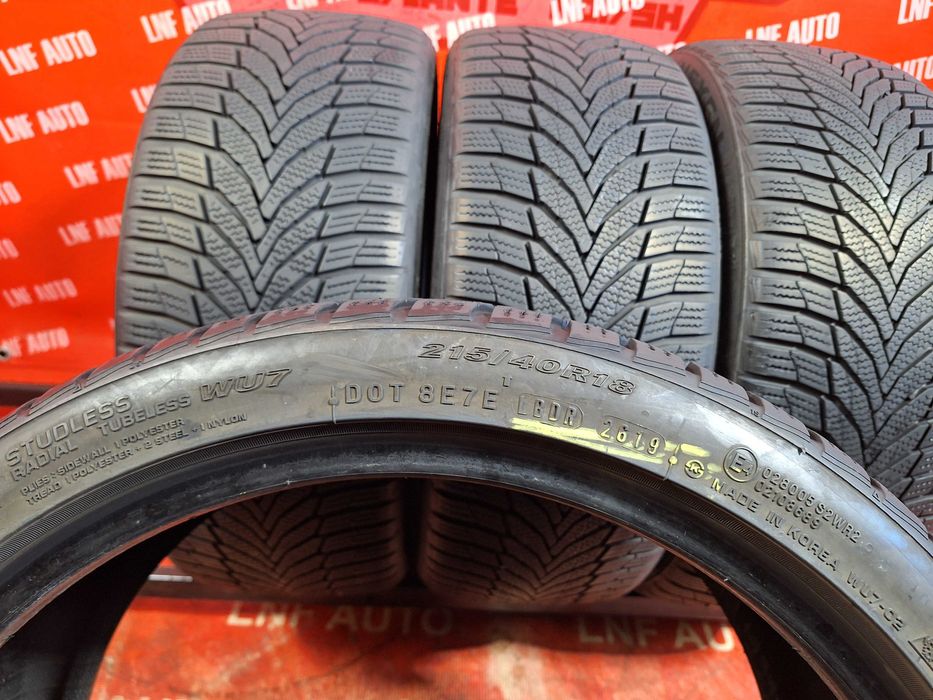 Anvelope de IARNA - 215/40/18 - NEXEN - 7.10 MM - DOT 2019 !