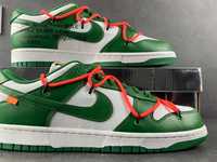NK Dunk Low Off-White Pine Green