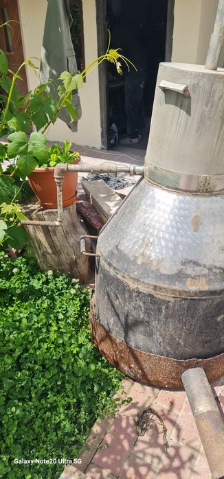 Cazan de tuica din inox alimentar