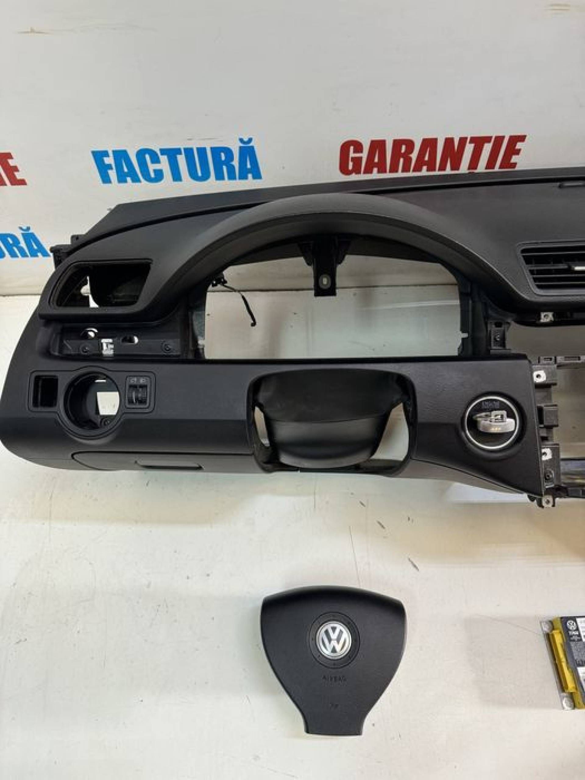 Plansa bord airbag volan 3 spite pasager centuri fata Passat B6 B7 CC