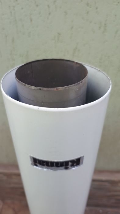 Terminal evacuare gaze arse,100/150,nou.