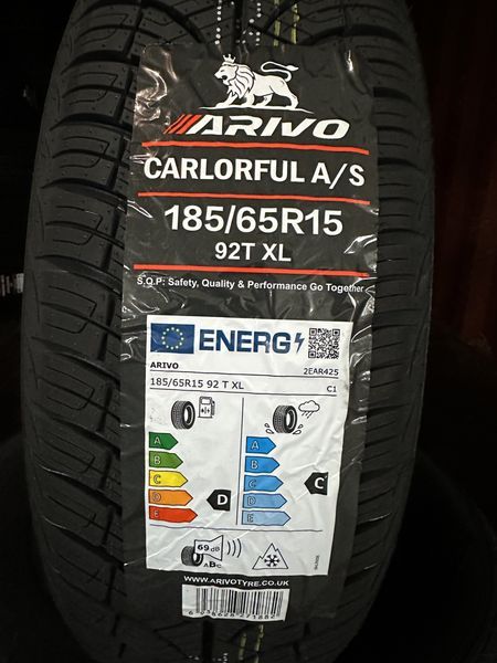 Нови Всесезонни Гуми Arivo Carlorful A/S 185/65R15 92T Xl Нов Dot